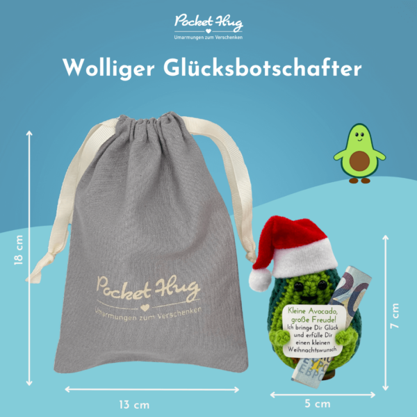 Positive Avocado Geldgeschenk Weihnachten – Bild 5
