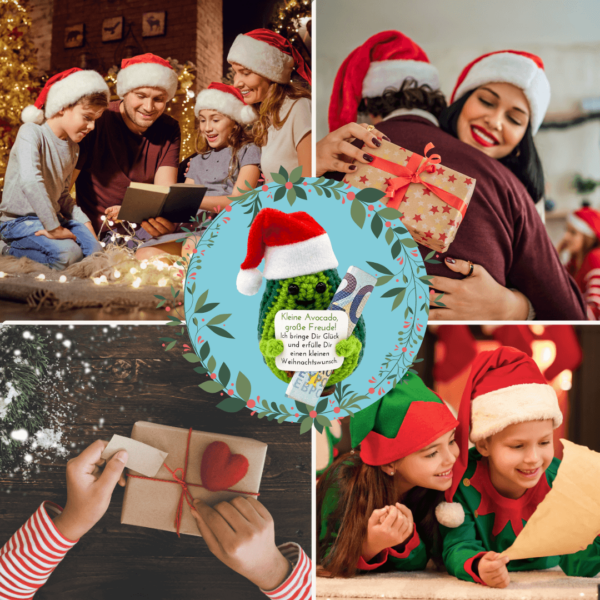 Positive Avocado Geldgeschenk Weihnachten – Bild 7