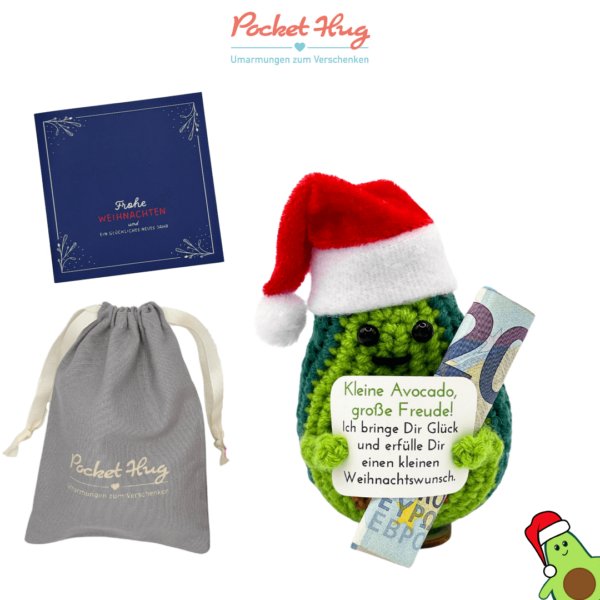 Positive Avocado Geldgeschenk Weihnachten – Bild 9