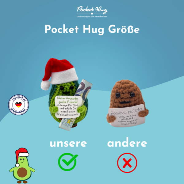 Positive Avocado Geldgeschenk Weihnachten – Bild 6
